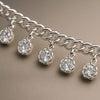 Diamond Touch Charm Anklet