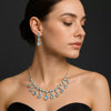 Aurora Glam Necklace & Earrings