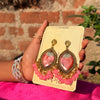 Petal Glow Handcrafted Real Flower Jhumkas