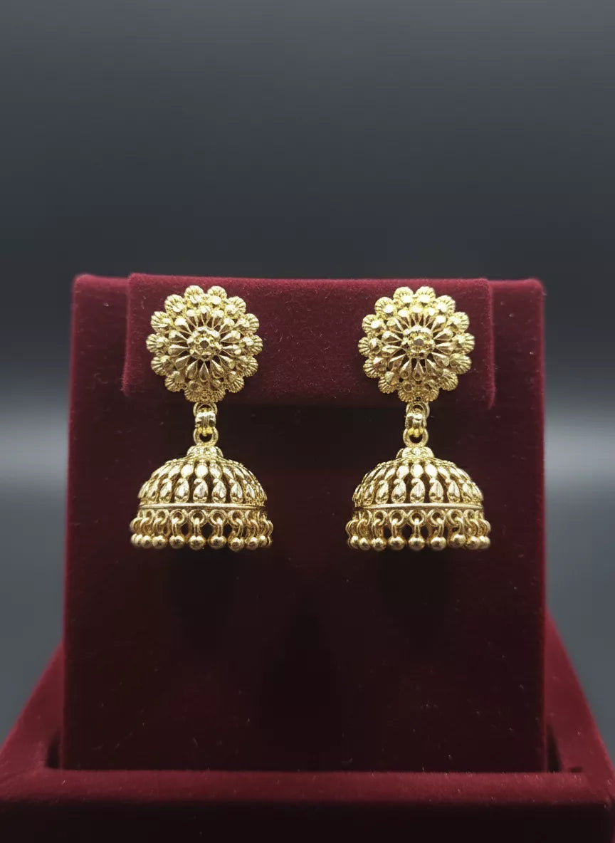 Vintage Royal Gold Jhumka