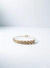Golden Radiance Crystal Bracelet