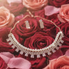 Royal Pearl Crystal Necklace Set