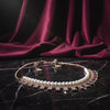 Royal Pearl Crystal Necklace Set