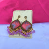 Blush Petal Handcrafted Resin Jhumkas