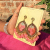 Petal Glow Handcrafted Real Flower Jhumkas